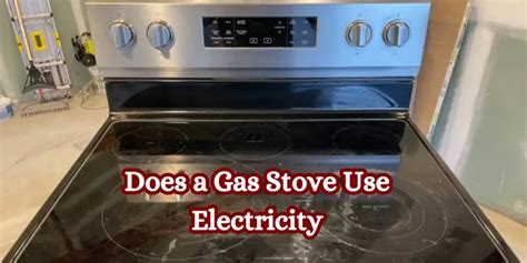 does a gas stove have an electric control module